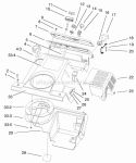Part Location Diagram of 98-1372 Toro Hose-primer